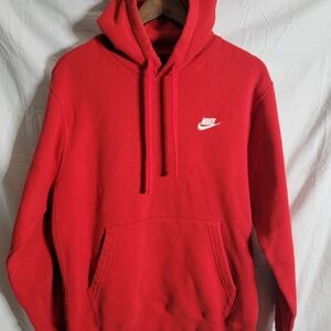 Nike Men's Bold Red Hoodie
